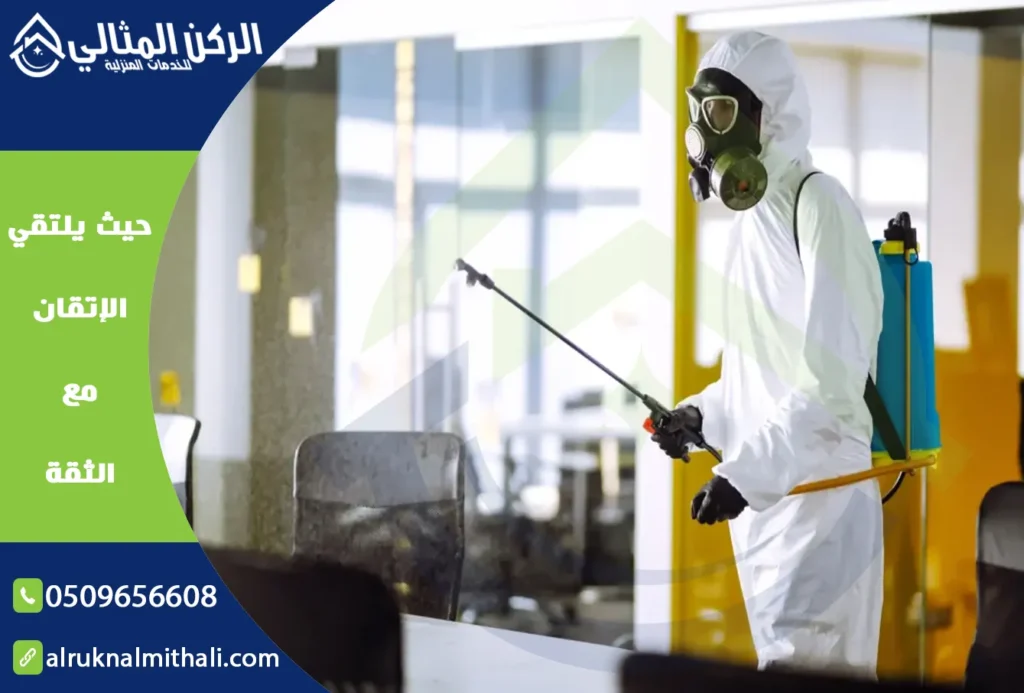 شركة مكافحة حشرات بخميس مشيط | 0509656608 | إبادة تامة بالضمان الفعلي | شركة الركن المثالي للخدمات المنزلية